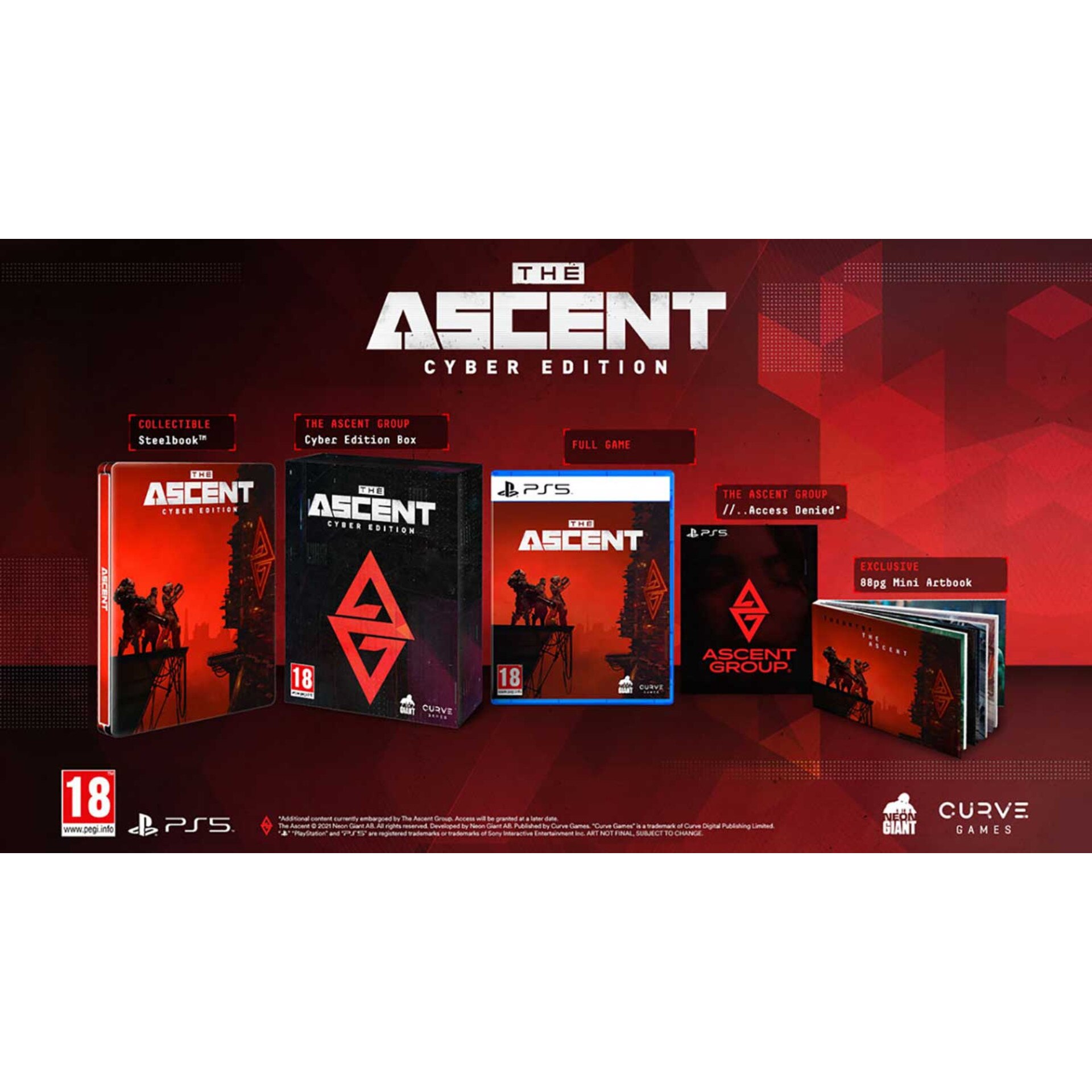 The Ascent Cyber Edition - PS4 - Neuf Sous Blister - Jeu Action