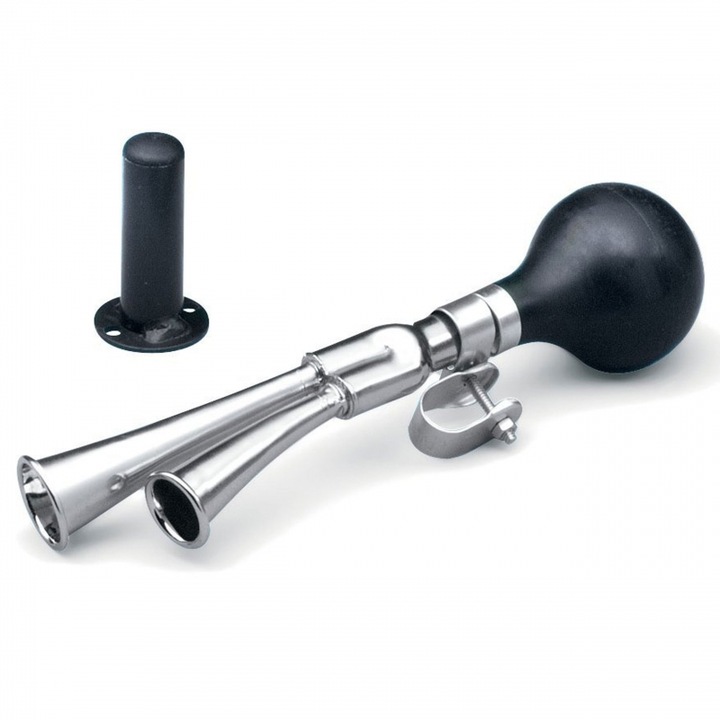 Рог за картинг, Berg, двуцветен, сребрист/черен