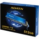 Solid State Drive (SSD) ADATA LEGEND 710, PCIe Gen3x4, M.2, 512GB
