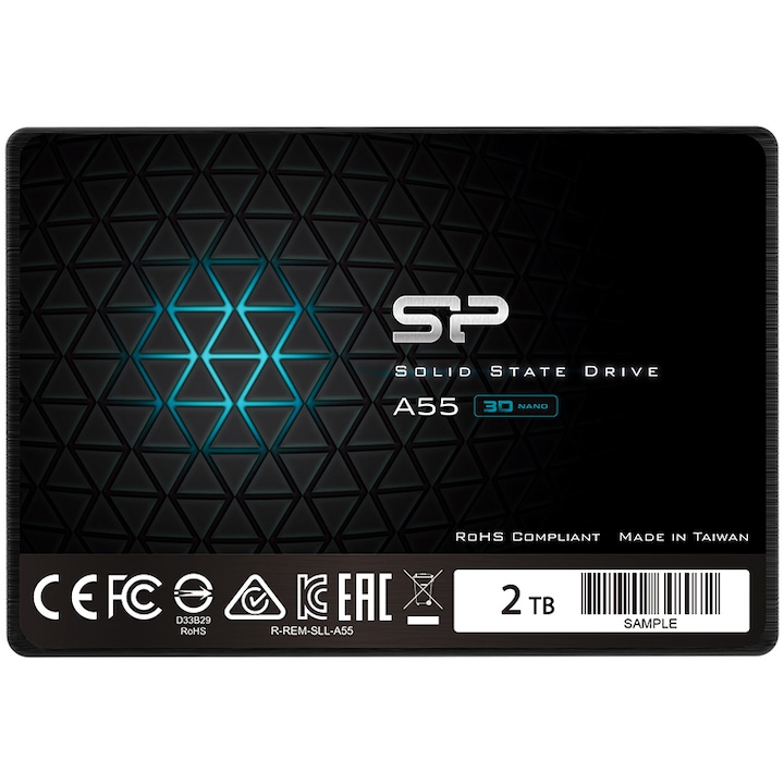Solid State Drive (SSD) Silicon Power ACE A55, SATA III, 2TB
