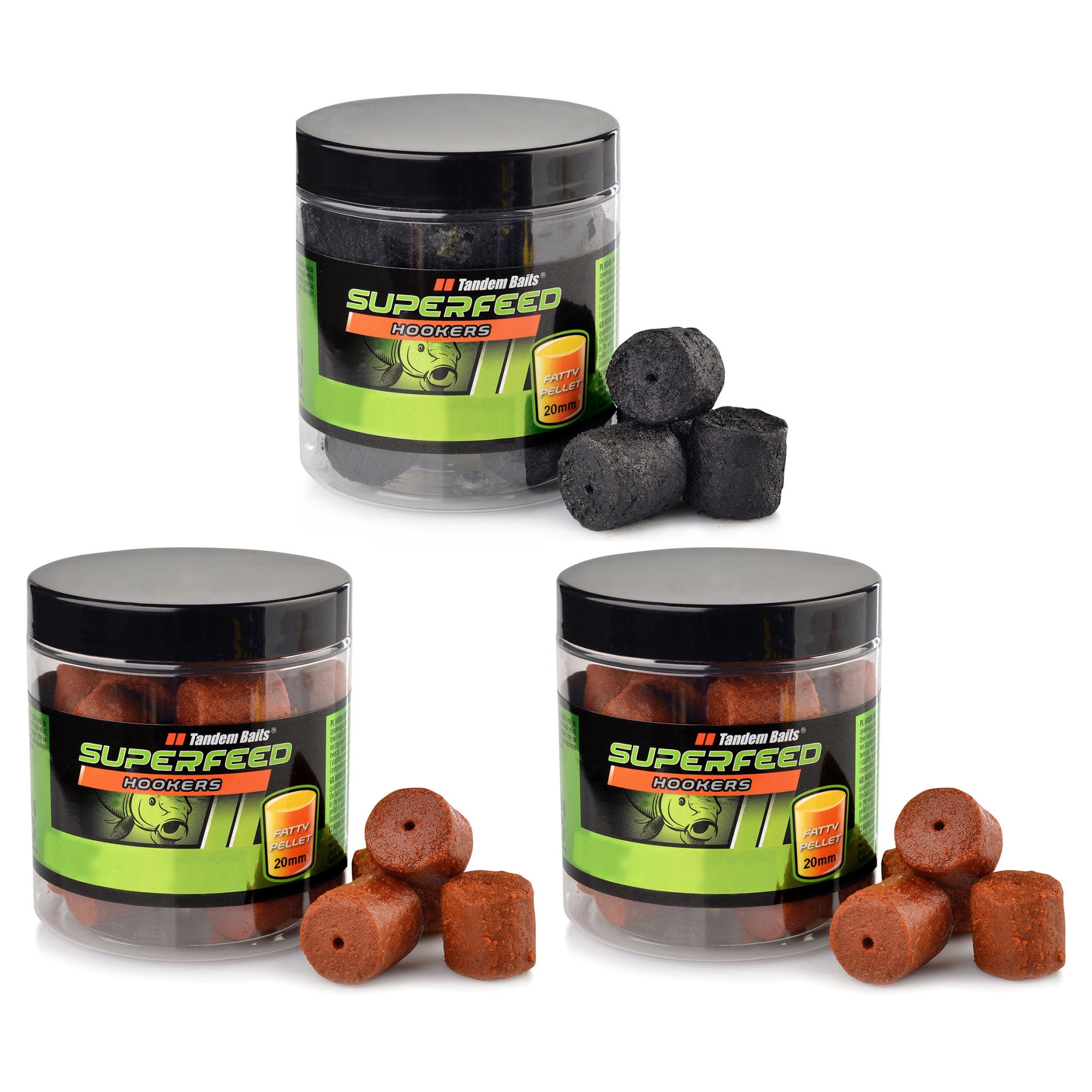 Tandem Baits SuperFeed Fluo Pop-Up, Carpfishing Accessori alla Pesca, Alimentatore per la Carpa 16mm 70g