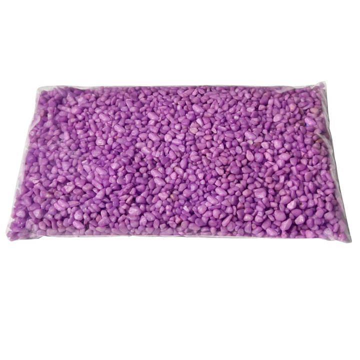 Pietris violet inchis pentru acvariu 1Kg