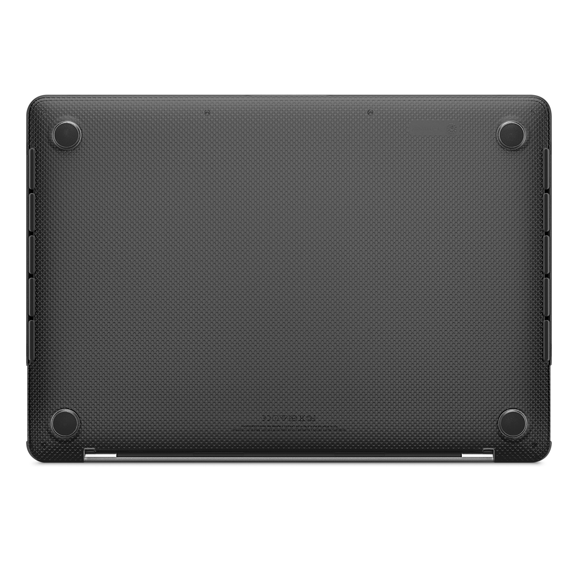 Incase Hardshell Dots – Hoes Voor MacBook Air 15 Inch (2023, M2) – Zwart, Rubberen Voetjes, Stippenpatroon