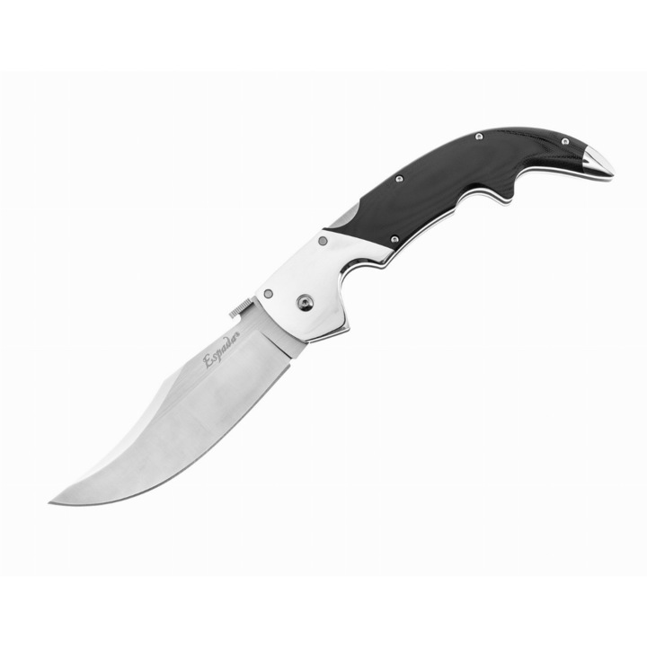 Cutit pliabil Espada Large, Cold Steel, Otel inoxidabil, 140mm, Negru/Argintiu