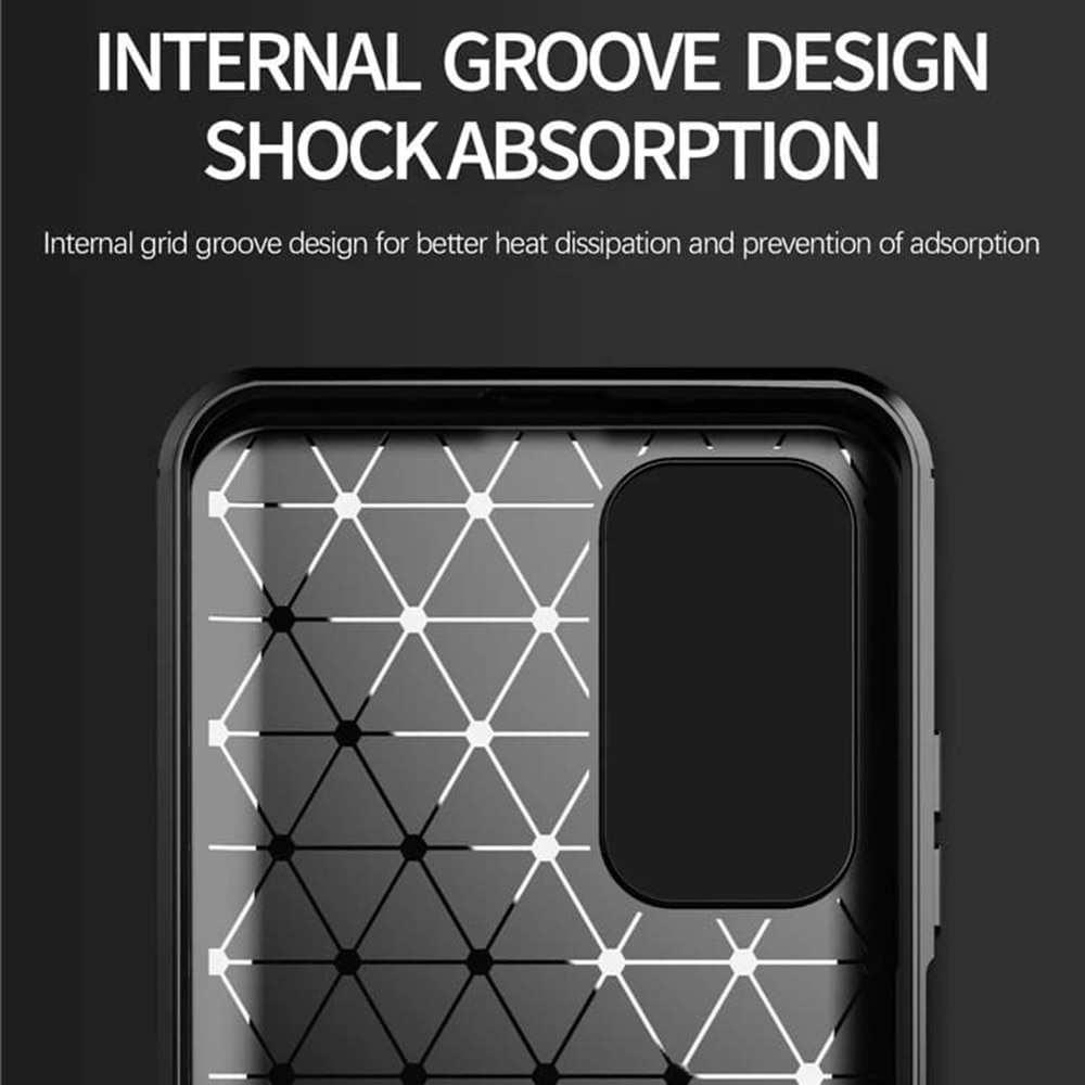 Husa telefon pentru Xiaomi Mi 10T 5G / Mi 10T Pro 5G, TPU Carbon, Techsuit, negru
