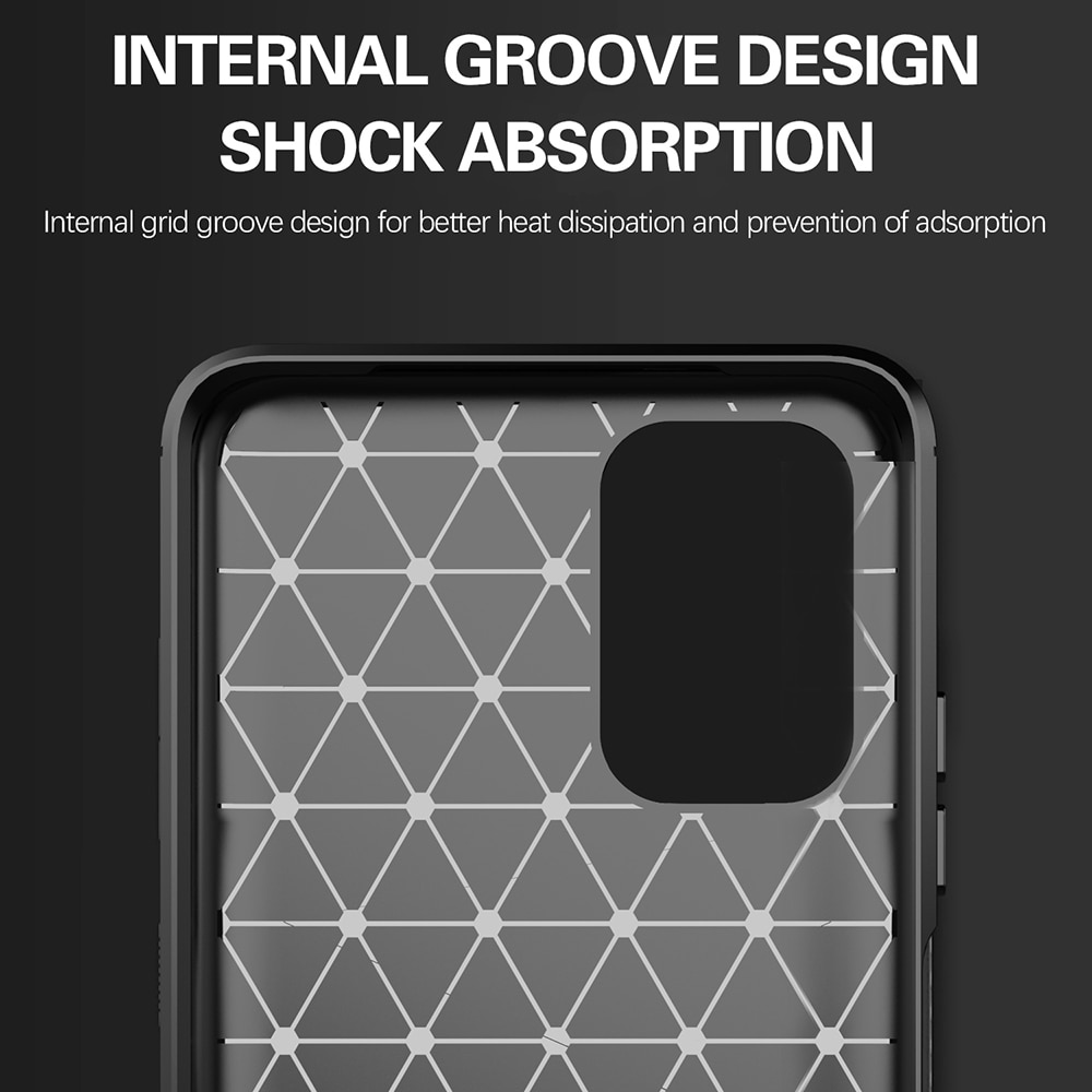 Husa pentru Xiaomi Redmi Note 10 4G / Note 10S / Poco M5s, Techsuit Carbon Silicone, Black