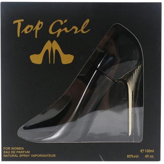 Apa de parfum pentru femei Tiverton, TOP GIRL BLACK, 100 ml