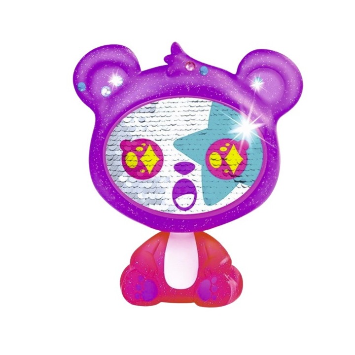 Figurina Giochi Preziosi, The Zequins Animal Reversible Sequins, 10 cm