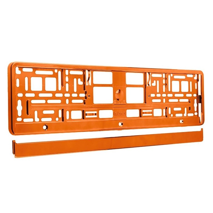 Поставка регистрационен номер, Carmotion 63451, Метализирана, Портокалова