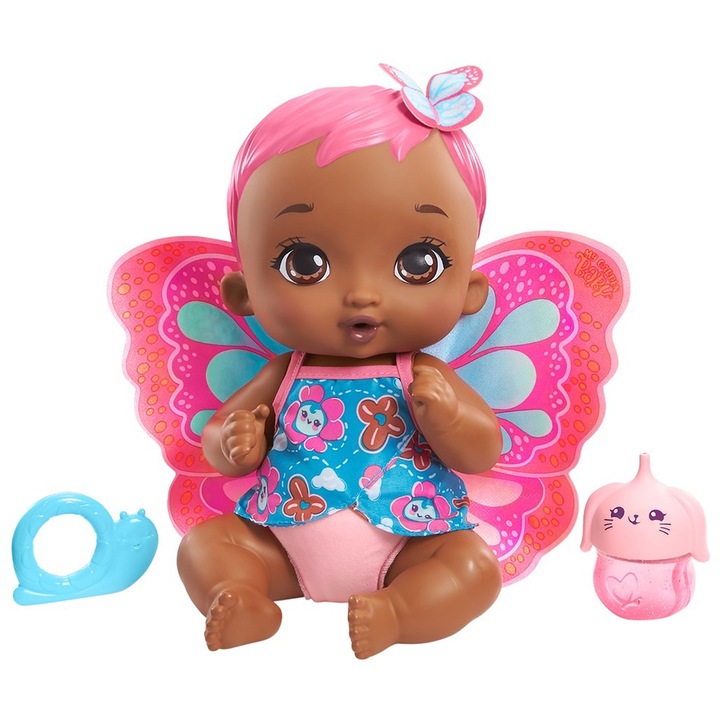 Mattel My Garden Baby Édi-bébi gondoskodás korall pillangó baba