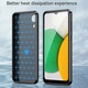Кейс за Samsung Galaxy A03 Core, Techsuit Carbon Silicone, черен