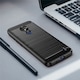Калъф AZIAO Carbon Resistance за Nokia C21, TPU по-добра защита, дизайн на влакна, оптимизация против удар, дълготраен калъф, титаниево черно
