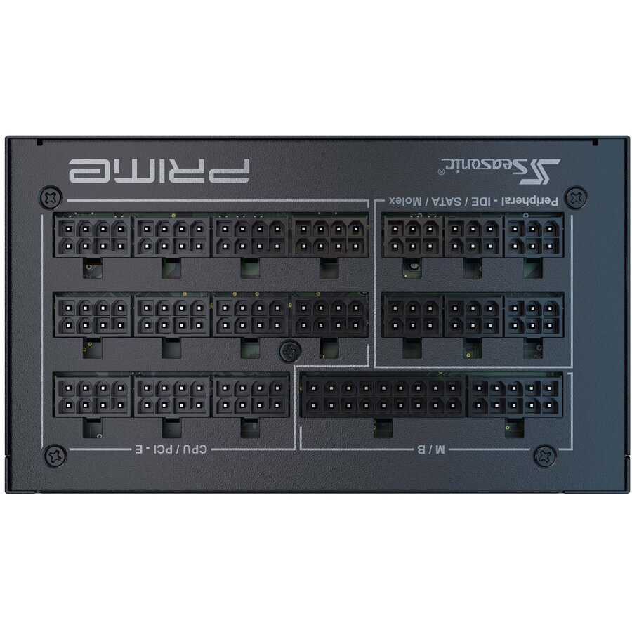 Seasonic PRIME TX 1300W Power Supply ATX 3.1 PCIe 5.1 Cybenetics Titanium A+ Fully Modular RTX 5090 AMD RX 9000 Black SSR-1300TR2 - Best Buy