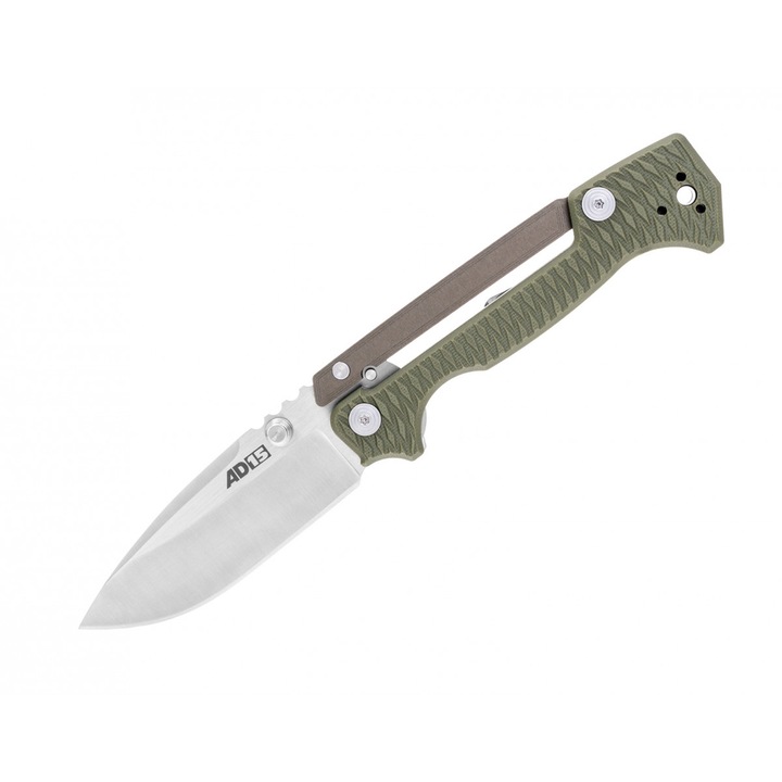 Cutit pliabil AD15, Cold Steel, Otel inoxidabil, 88mm, Verde kaki
