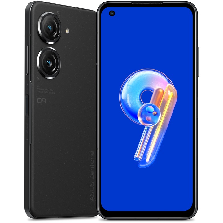 Смартфон ASUS Zenfone 9, 128GB, 8GB RAM, 5G, Midnight Black