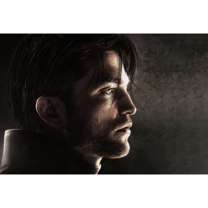 Tablou Canvas Bruce Wayne Dccomic Concept Art B5, 80x50cm, tablou867, Multicolor