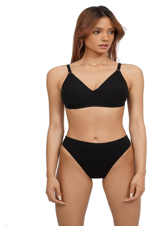 Chiloti clasic pentru femei NF14 Uniconf, Negru