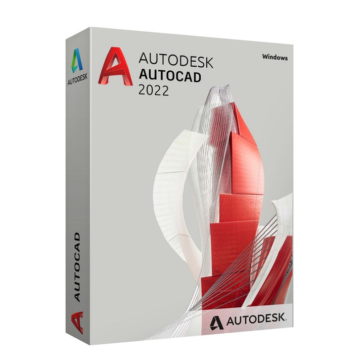 Autodesk AutoCAD 2022 for Windows | Download | Windows | Multilanguage | 1 Year – Student Version