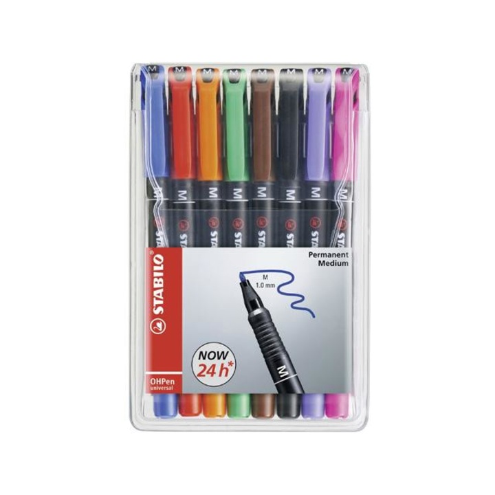 Stabilo ohpen universal m alkoholos filctoll szett 8db-os