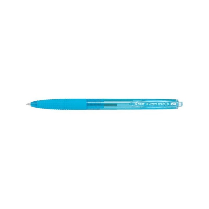 Pilot super grip g neon fine nyomógombos világoskék golyóstoll