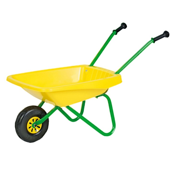 Детска количка Rolly Toys, Макс. 15 кг, Гума/Пластмаса/Метал, Многоцветен
