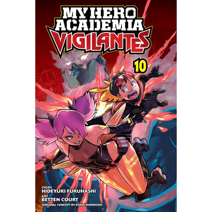 Manga: My Hero Academia Vigilantes, Vol. 10, Hideyuki Furuhashi, Angol Képregény
