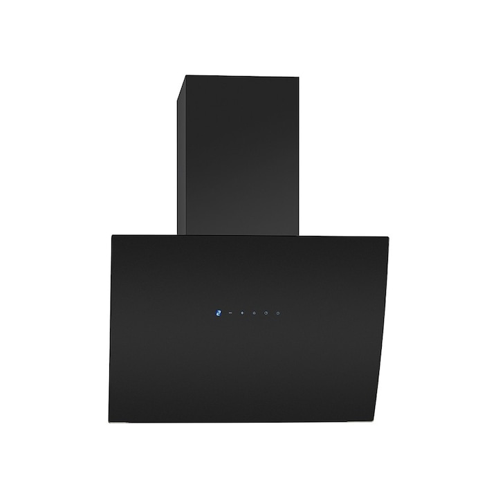 Bomann DU 7605 G 529 m³/h (A++) Falra szerelhető Fekete konyhai szagelszívó