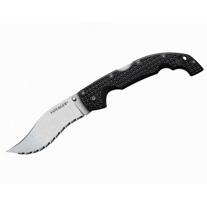 Cutit pliabil Voyager, Cold Steel, Otel inoxidabil, 139mm, Negru