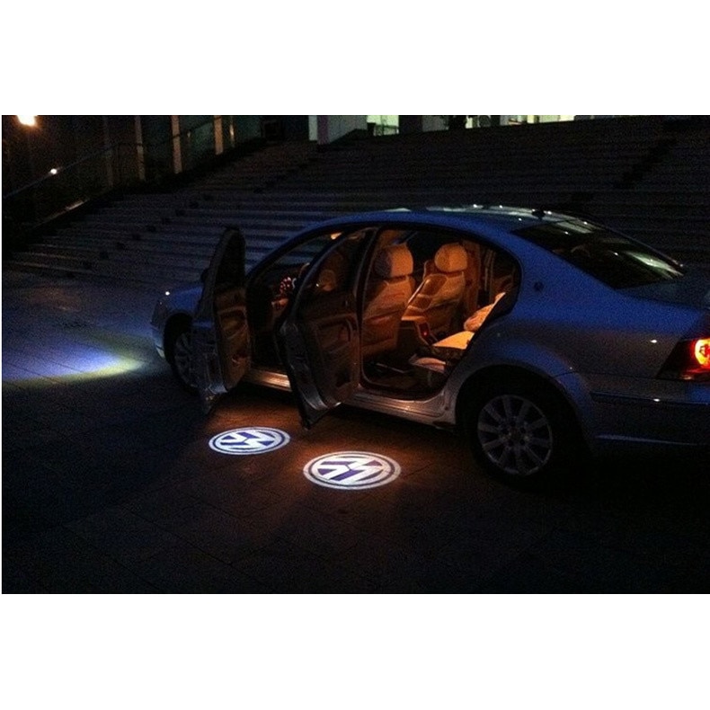 Set Proiectoare Logo Vw Led Pentru Portiere Logourile Led Sunt Dedicate Volkswagen Passat Golf