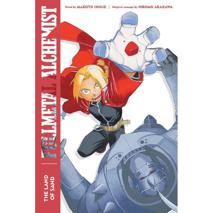 Light Novel: Fullmetal Alchemist The Land of Sand: Second Edition, Makoto Inoue, Angol