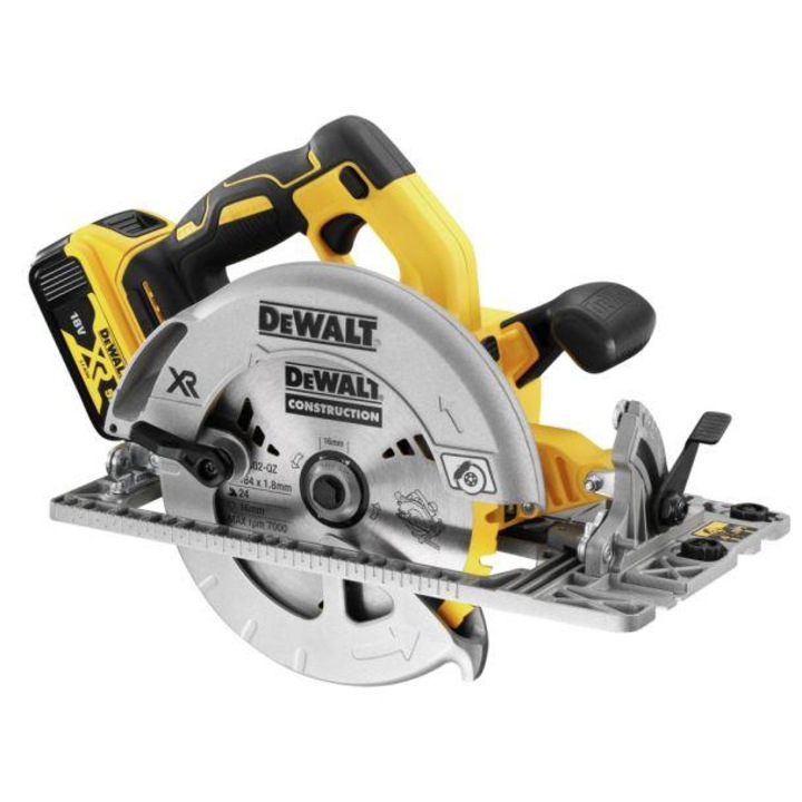 Fierastrau circular de mana Dewalt DCS570P2, 184mm, 18V, cu acumulator