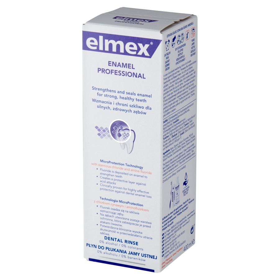 Elmex Enamel Professional вода за уста 400 мл - eMAG.bg