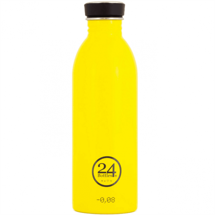 Sticla termorezistenta din otel inoxidabil, 24Bottles, Urban, 500 ml, Taxi Yellow