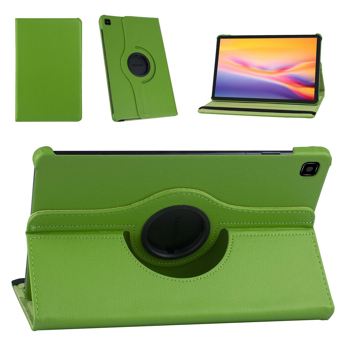 Husa tabletă, Graffistore, Pentru Samsung Galaxy Tab S6 Lite 2020/2022/2024 (SM-P610, SM-P615, SM-P613, SM-P619), husă verde, Pliabilă