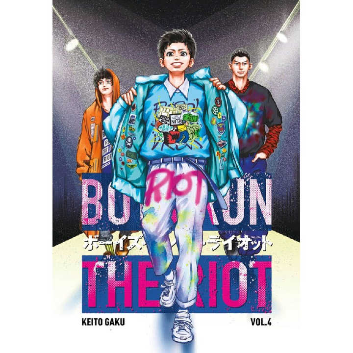 Manga: Boys Run the Riot, vol. 4. Keito Gaku, Angol Képregény