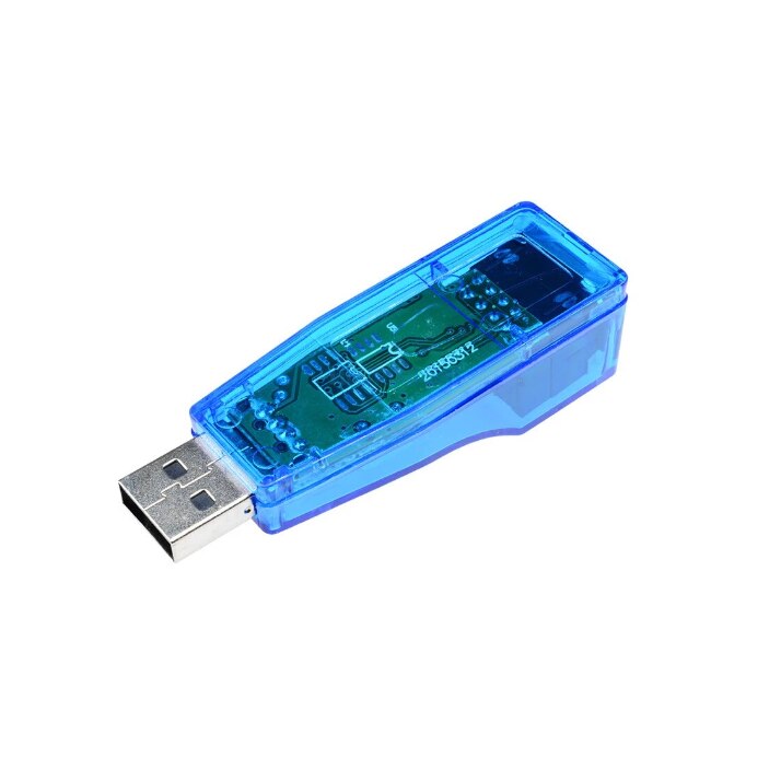 Plug Point Usb Driver Adaptor KlaussTech pentru cablu retea, Interfata USB, Indicator LED, 10 ...