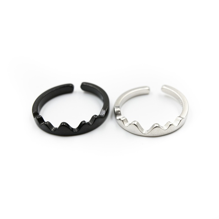 Set Inele Heartbeat Fusion, Argint 925