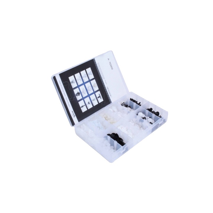 Set de cleme / clipsuri auto compatibile cu Peugeot 345 piese Asta