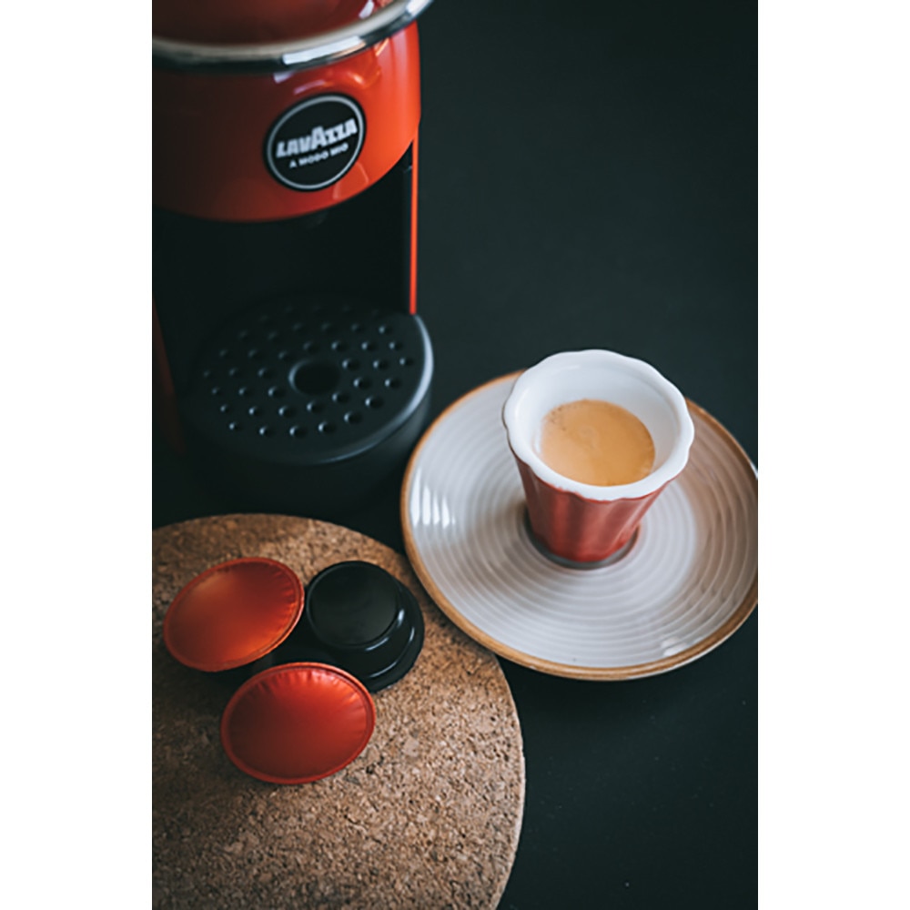 Cafea Black Mio, 16 capsule compatibile Lavazza a Modo Mio, La Capsuleria