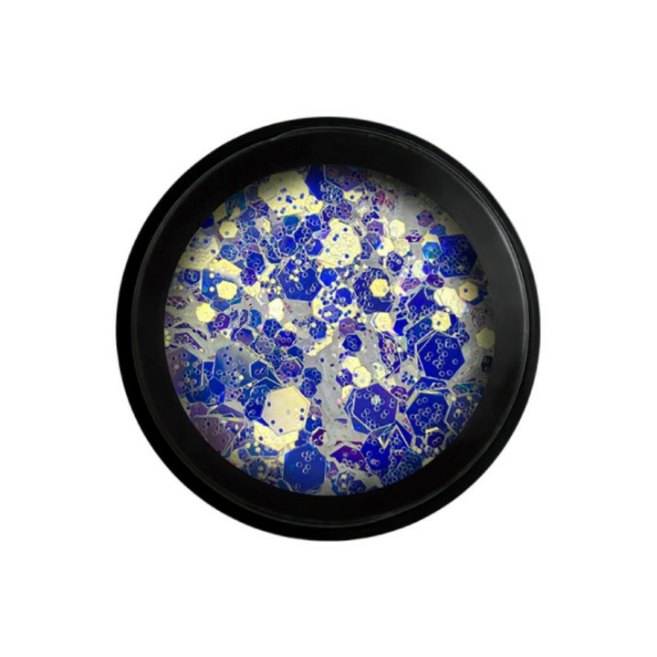 Perfect Nails Декорация за нокти Блясъци - Многоразмерни - Чудо 1