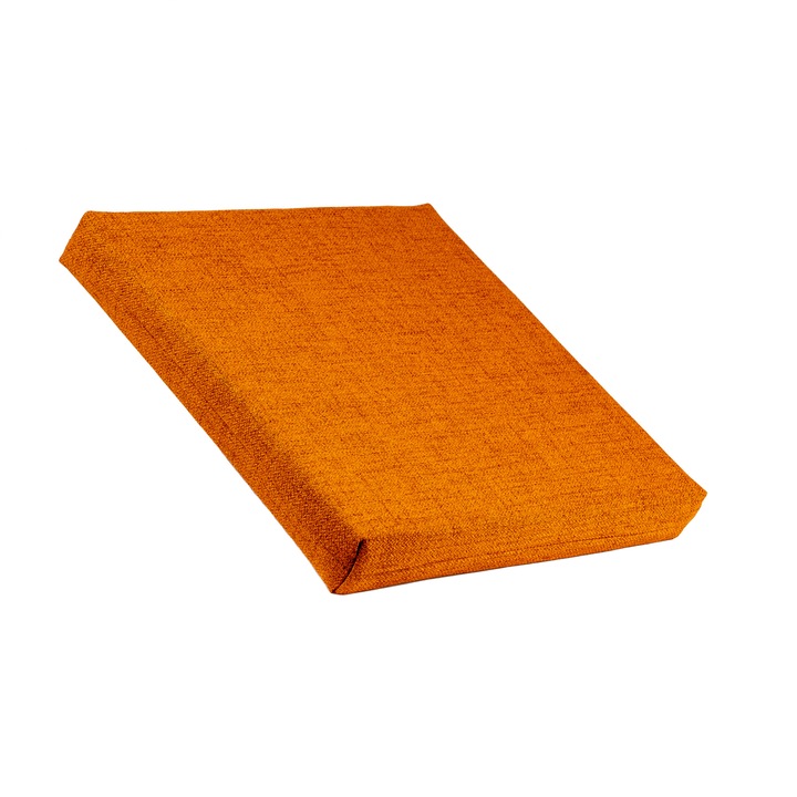 Perna scaun, impermeabila, Portocaliu, 40x40 cm