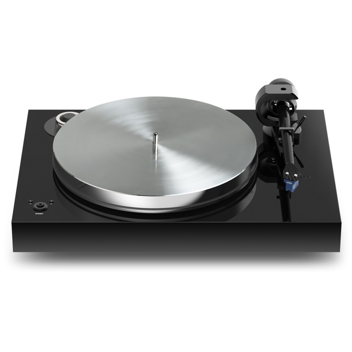 Грамофон Pro-Ject X8 Evolution Super Pack, С кутия Quintet Blue, Лъскаво черно