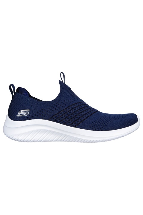 Tenisi femei Slip On Ultra Flex 3.0 Classy Charm, Skechers, Bleumarin, 35.5 EU