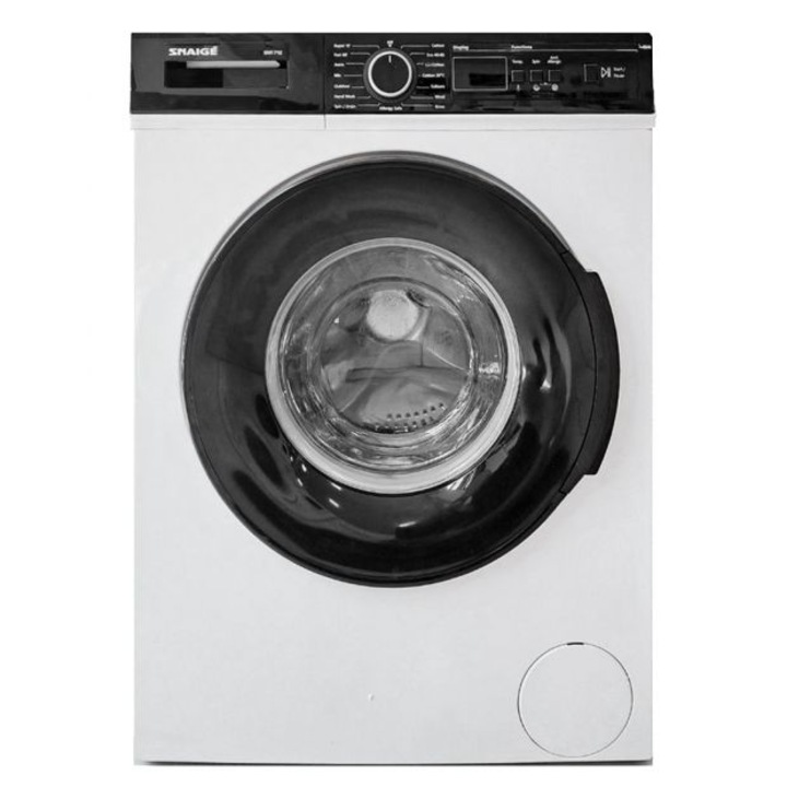 Masina de spalat rufe Snaige SNT-712, 7 kg, Clasa D,1200 rpm, Alba