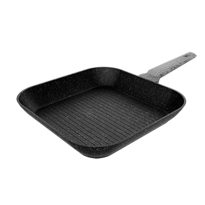 Тиган Cecotec Polka Exclusive 28 Grill Wood&Rock Ø 28 cm