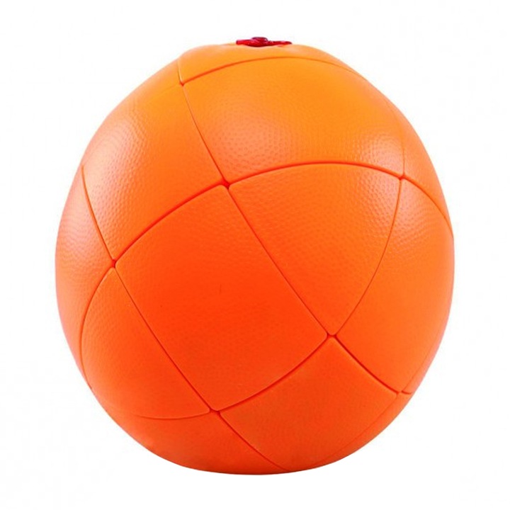 Zenuk® Rubik's Cube - оранжева форма, 3x3, развитие на интелекта, антистрес, оранжев