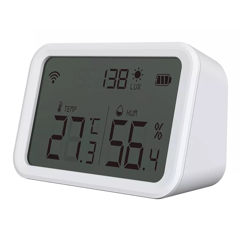 Метеорологична станция, Zigbee, SmartLife, Tuya, Бяла - eMAG.bg