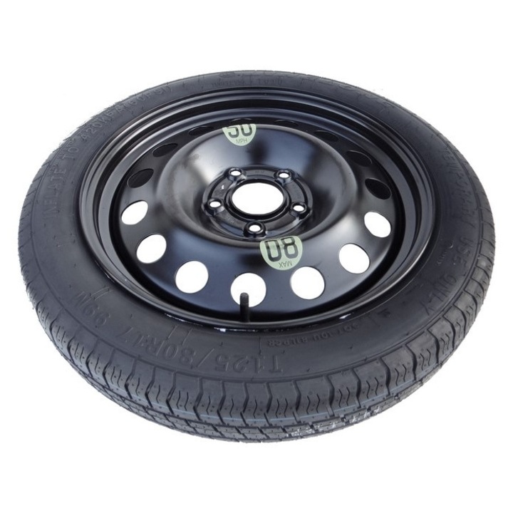 Set Roata de rezerva BMW F23 R17 5x120x72.5, cheie pentru roti, cric, husa pentru cric