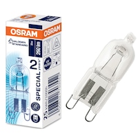 Bec halogen pentru cuptor Osram Halopin Oven, G9, 25W, 260 lm, lumina calda (2700k), clasa energetica G