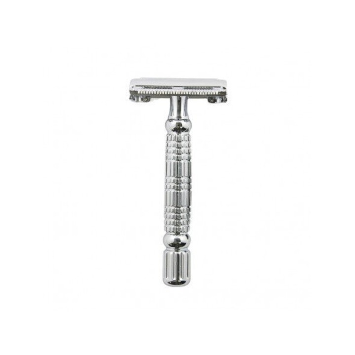 Класическа самобръсначка Rockwell R1, Бял Хром